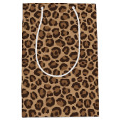 Klassieke leopard-reeks ontwerp 12 medium cadeauzakje (Voorkant)