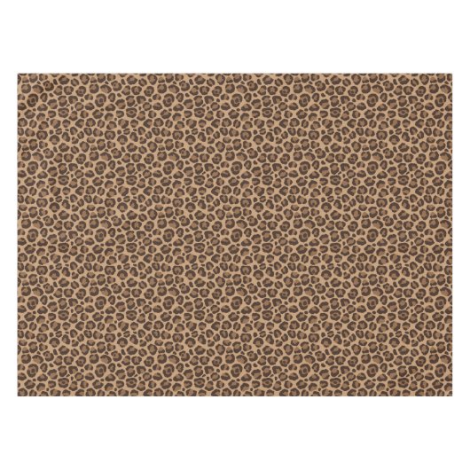 Klassieke leopard-reeks ontwerp 12 tafelkleed (Voorkant (Horizontaal))