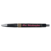 Klassieke leopard-schoolpencadeau pen (Voorkant)