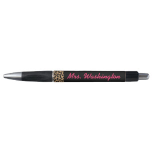 Klassieke leopard-schoolpencadeau pen