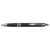 Klassieke leopard-schoolpencadeau pen (Achterkant)