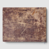 Klassieke leren pijl landelijk gastenboek (Achterkant)