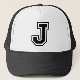 Klassieke letter "J" Trucker Hat Pet
