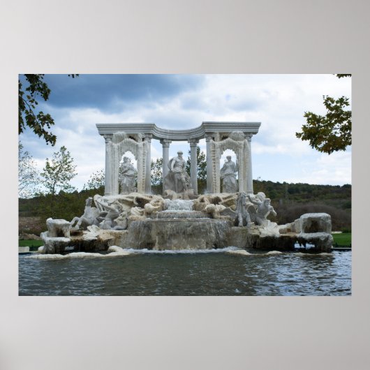 Klassieke lettersoort poster (Voorkant)