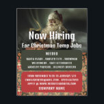 Klassieke lezing Santa, Seizoensgebonden Recruitme Flyer<br><div class="desc">Classic Reading Santa,  seizoenswerving Adverteren flyers van de Visitekaartje Store.</div>