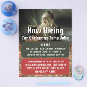 Klassieke lezing Santa, Seizoensgebonden Recruitme Flyer (Enkel)