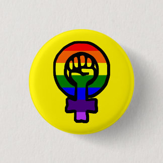 Klassieke LGBT Feminist Sign Button