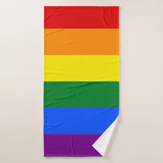 Klassieke LGBTQ Pride Badhanddoek (Badhanddoek)