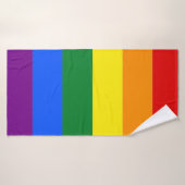 Klassieke LGBTQ Pride Badhanddoek (Badhanddoek)