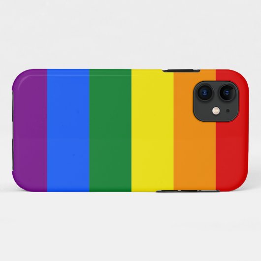 Klassieke LGBTQ Pride Case-Mate iPhone Case (Achterkant (horizontaal))