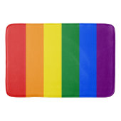 Klassieke LGBTQ Rainbow Pride vlag Badmat (Voorkant)