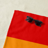 Klassieke LGBTQ regenboogpride zomer Strandlaken (In situ)