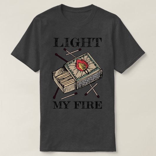 Klassieke Lichte Matchbox T-shirt (Design voorkant)