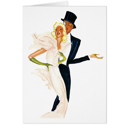 Klassieke liefde en romantiek, modern bruidspaar (Voorkant)