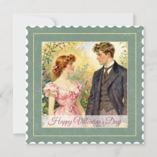 Klassieke liefdeskunst - Valentijnsdag Feestdagenkaart