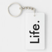 klassieke LIFE-typografie | Sleutelhanger (Voorkant)