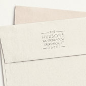 Klassieke lijnen retouradres  zelfinktende stempel