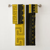 Klassieke lijnkunst bad handdoek (Insitu)