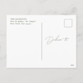 Klassieke lijst kransen Foto Kerstmis Feestdagenkaart (Achterkant)