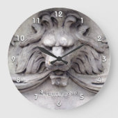 Klassieke LionHead Architecturale Relief met Naam Grote Klok (Voorkant)
