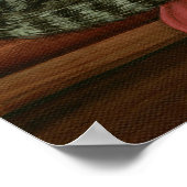 Klassieke literaire katten, kippen, stoker, kunst poster (Hoek)