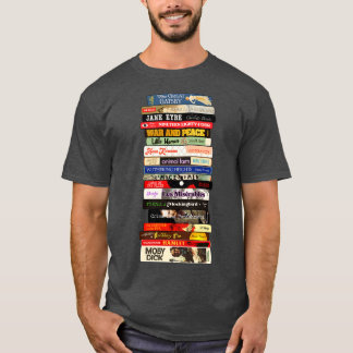 Klassieke literatuur Boeken Stack T-shirt