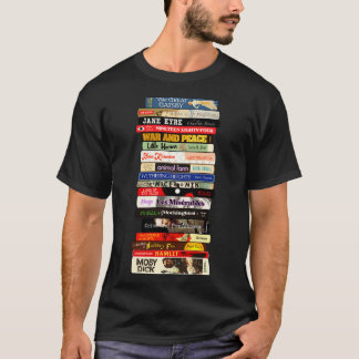 Klassieke literatuur Boeken Stack T-shirt