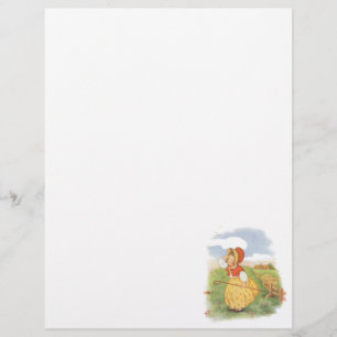 Klassieke Little Bo Peep Moeder Ganzen-zang kinder Flyer