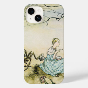 Klassieke Little Miss Muffet door Arthur Rackham Case-Mate iPhone Case