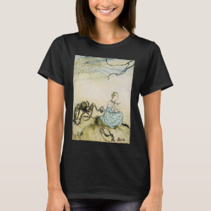 Klassieke Little Miss Muffet door Arthur Rackham T-shirt
