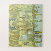 Klassieke Little Nemo ontmoet Jack Frost Jigzaag P Legpuzzel (Verticaal)