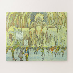 Klassieke Little Nemo ontmoet Jack Frost Jigzaag P Legpuzzel