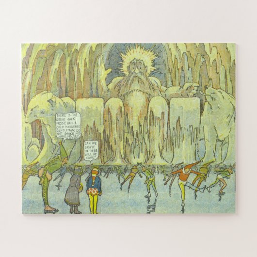 Klassieke Little Nemo ontmoet Jack Frost Jigzaag P Legpuzzel (Horizontaal)