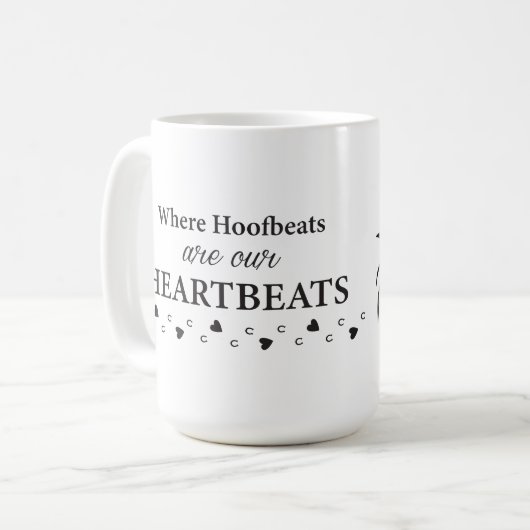 Klassieke Logo Mok (Voorkant links)