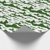 Klassieke Logo op eilanden - Groenboek Cadeaupapier (Hoek)