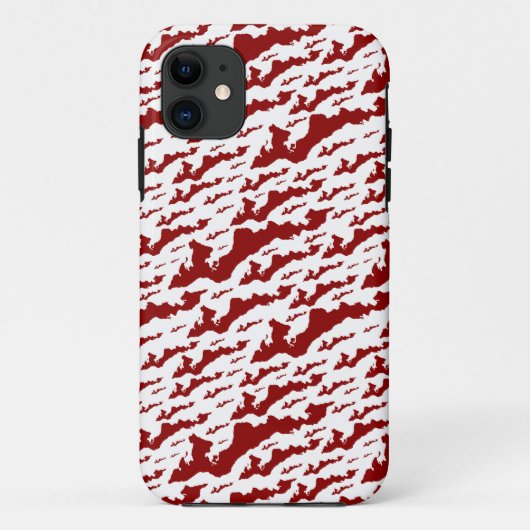 Klassieke Logo op het eiland Fishers Case-Mate iPhone Case (Achterkant)