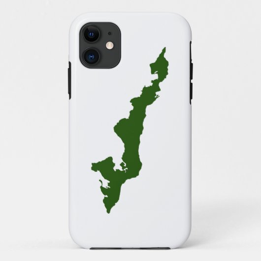 Klassieke Logo op het eiland Fishers Case-Mate iPhone Case (Achterkant)