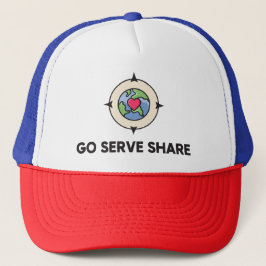 Klassieke Logo - Trucker Hat Trucker Pet