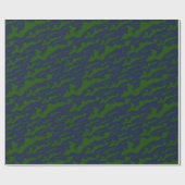 Klassieke Logo van visserseilanden Cadeaupapier (Vlak)