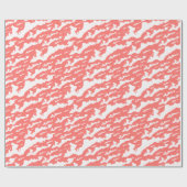 Klassieke Logo van visserseilanden Cadeaupapier (Vlak)