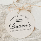 Klassieke Logo voor thuisbakkerij Rubberstempel