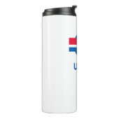 Klassieke Logo waterflacon Thermosbeker (Gedraaid links)