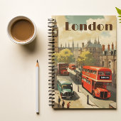 Klassieke Londen Big Ben Aangepaste Tekst Notitieboek
