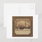 Klassieke Londense ansichtkaarten BigBen Briefkaart (Voorkant / Achterkant)