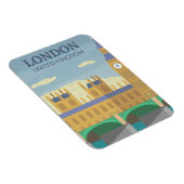 Klassieke London Travel Art Magnet Magneet (Rechterzijde)