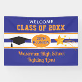 Klassieke look! Big Class Reunion Banner (Horizontaal)