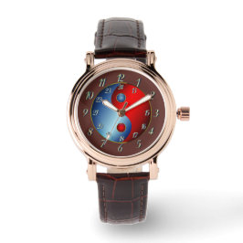 Klassieke look met Initialen - Yen Yang Watch Horloge