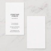  Klassieke look Professionele elegante Sjabloon Visitekaartje (Voorkant / Achterkant)