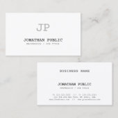 Klassieke look Schone  professional Visitekaartje (Voorkant / Achterkant)