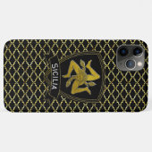 Klassieke look Siciliaanse Trinacria Case-Mate iPhone Case (Achterkant (horizontaal))